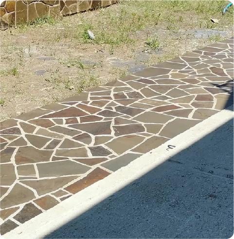 Укладка дикого камня