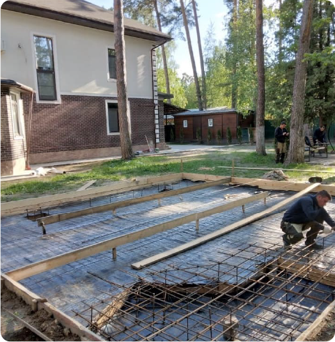 Бетонная площадка