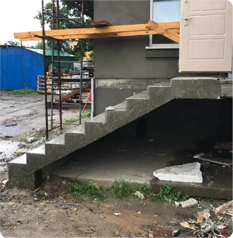 Бетонные ступени