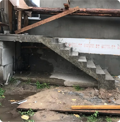 Бетонные ступени