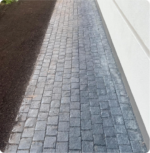 Отмостка из гранита