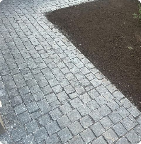 Отмостка из гранита